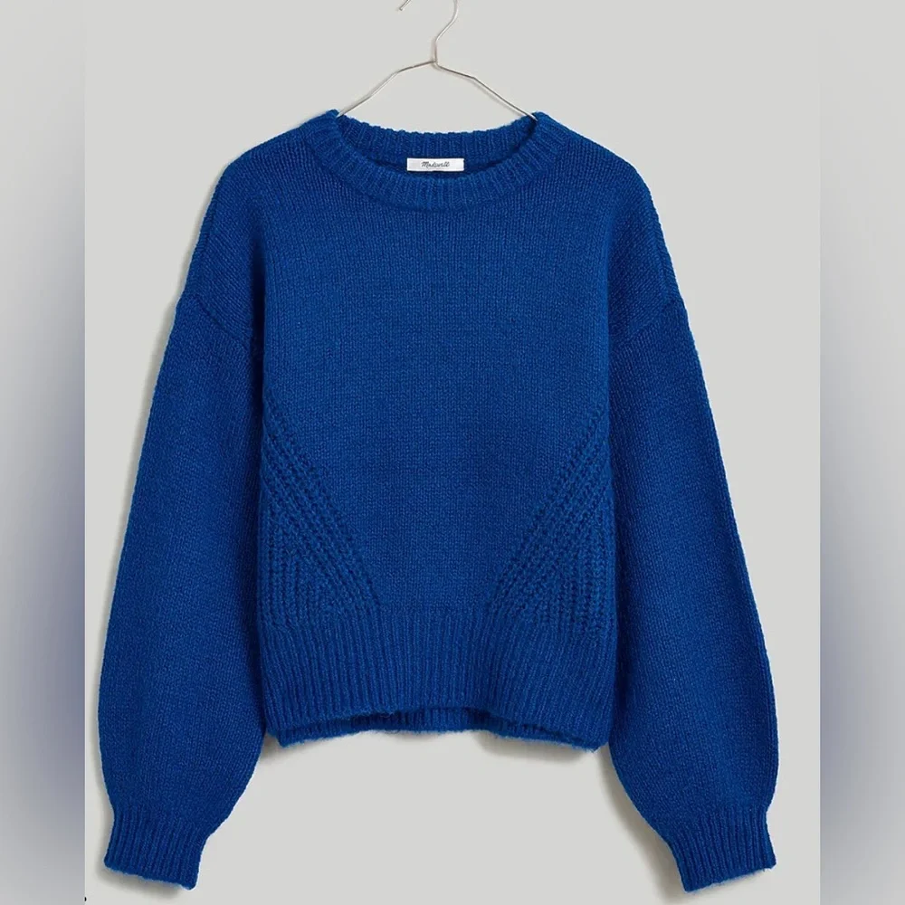NWT Madewell Wool-Blend Wedge Sweater
